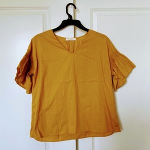 Gorgeous Mustard Yellow Top